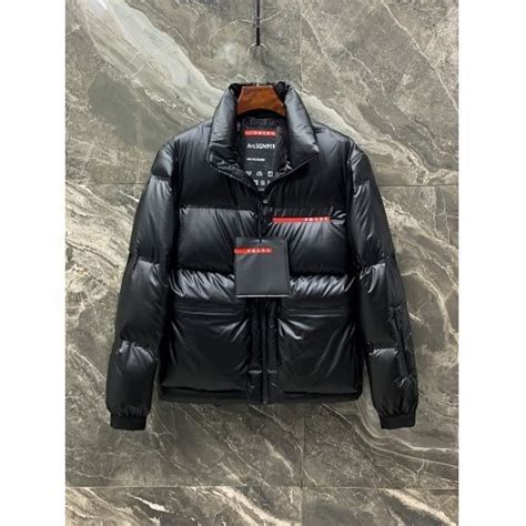 replica prada men jackets|Prada winter jackets men's.